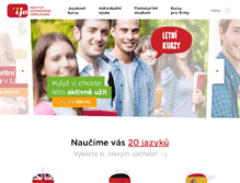Tablet Screenshot of ijv.cz